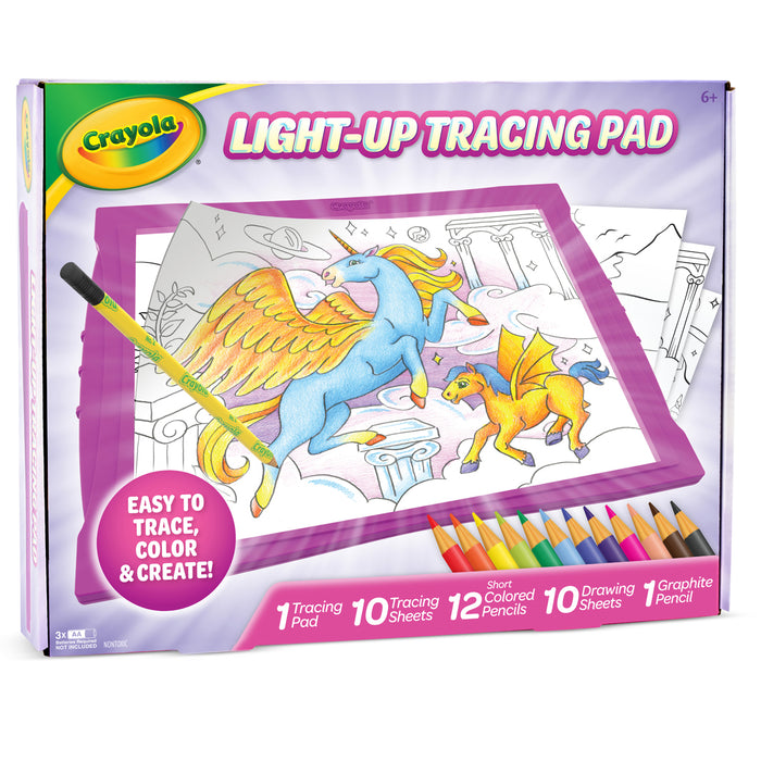 Crayola Light Up Tracing Pad Unicorn Dreams CX1001993