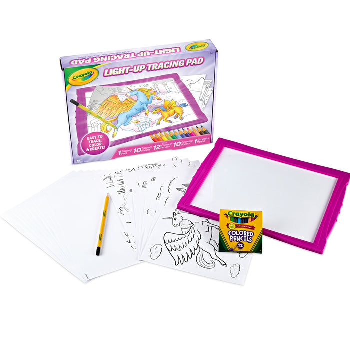 Crayola Light Up Tracing Pad Unicorn Dreams CX1001993