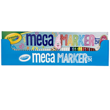 Crayola Mega Marker Set, Contains 32 Super Tip Markers, 18 Scented Markers CX1001837