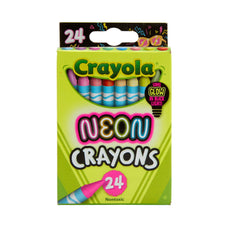 Crayola Neon Crayons, 24's pack CX1002294