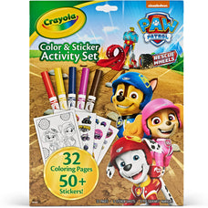 Crayola PAW Patrol Activity Set with Stickers & Markers CX1002578
