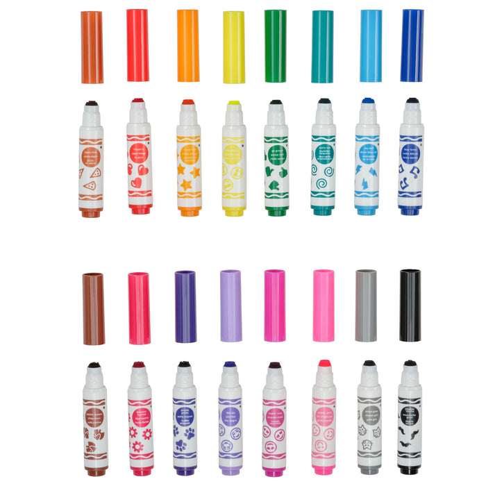 Crayola PipSqueak Washable Emoji Markers, 16's pack CX1001836