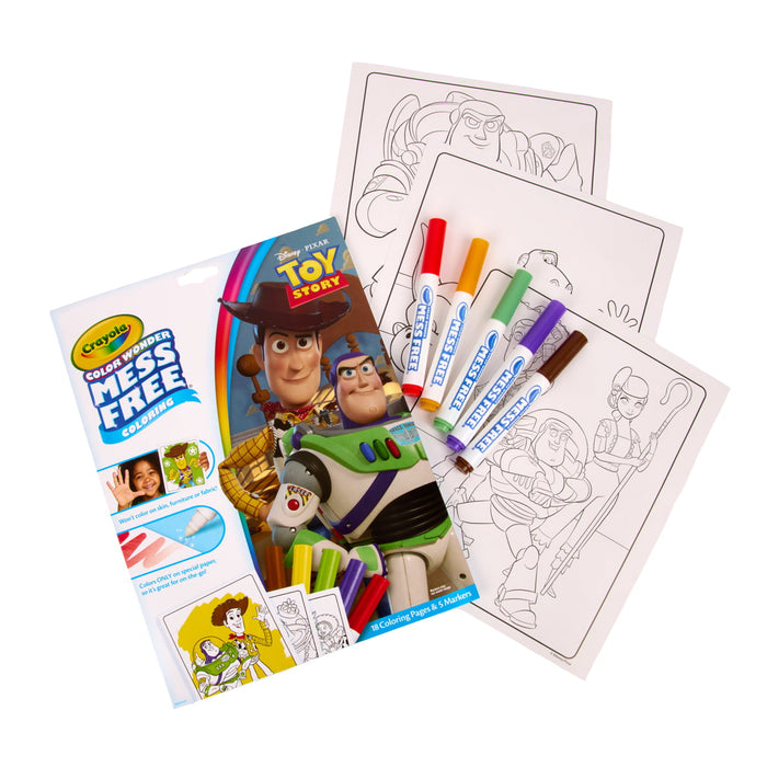 Crayola Pixar Toy Story 5 Color Wonder Foldalope Activity Set CX1002583