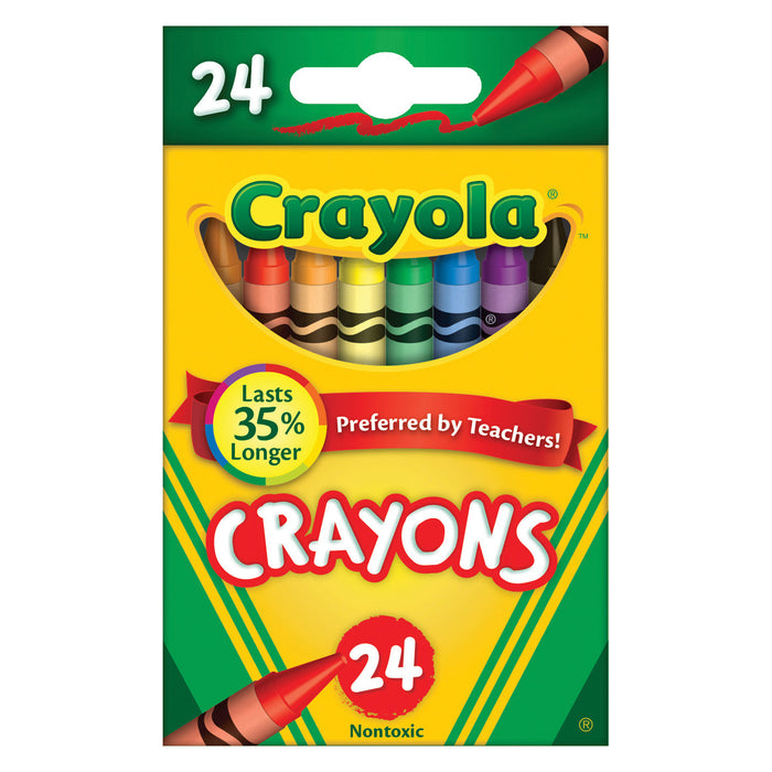 Crayola Regular Crayons, 24's pack CX1001814
