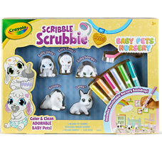 Crayola Scribble Scrubbie Baby Pets Nursery CX1001985