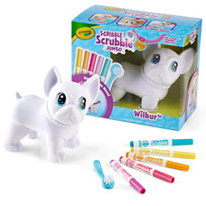 Crayola Scribble Scrubbie Poseable Jumbo Pet - Wilbur CX1001940