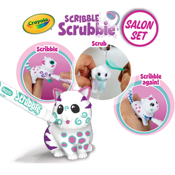 Crayola Scribble Scrubbies Beauty Salon CX1001937