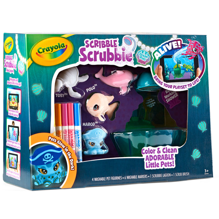 Crayola Scribble Scrubbies Glow Lagoon CX1001939