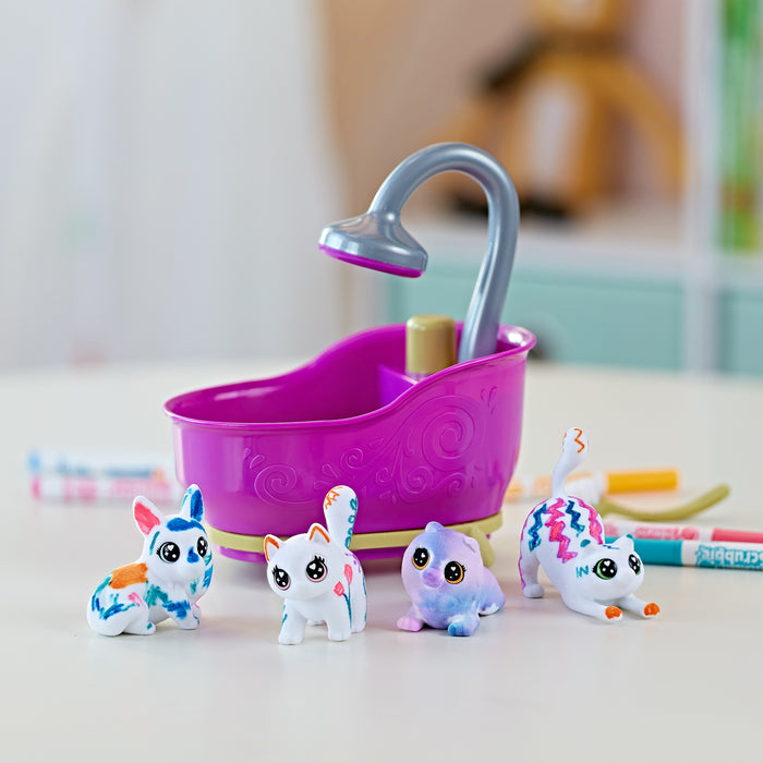 Crayola Scribble Scrubbies Pets Bath Tub Playset CX1001938