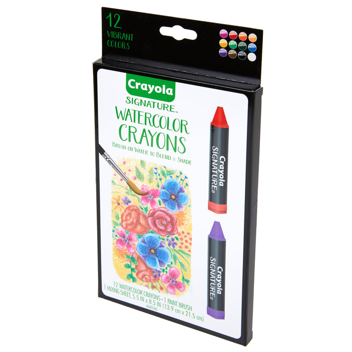 Crayola Signature Premium Watercolor Sticks, 12's pack CX1001927