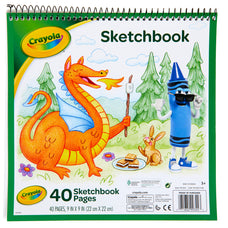 Crayola Sketchbook 40 Pages CX1001888