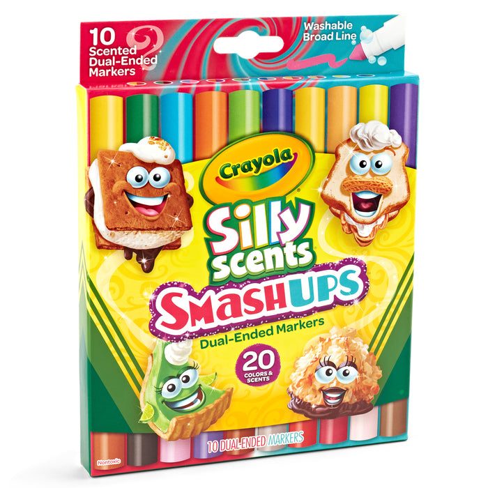 Crayola Smash Ups Dual Ended Markers, 10's pack CX1001846