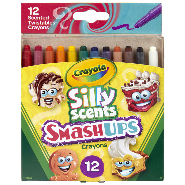 Crayola Smash Ups Mini Twistables Scented Crayons, 12's pack CX1001843