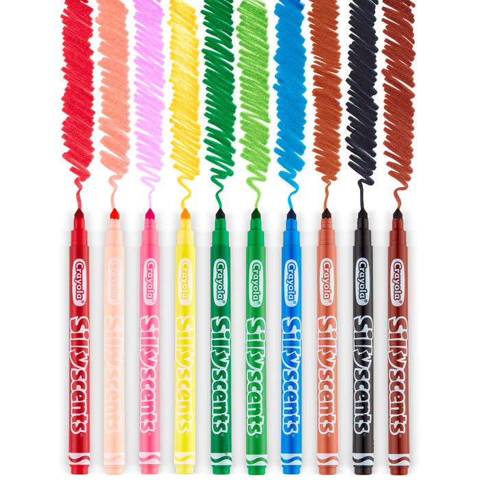 Crayola Smash Ups Slim Washable Markers, 10's pack CX1001845