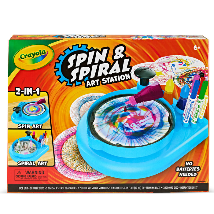 Crayola Spin & Spiral Art Station 2.0 CX1001989