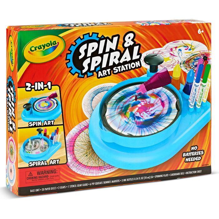 Crayola Spin & Spiral Art Station 2.0 CX1001989