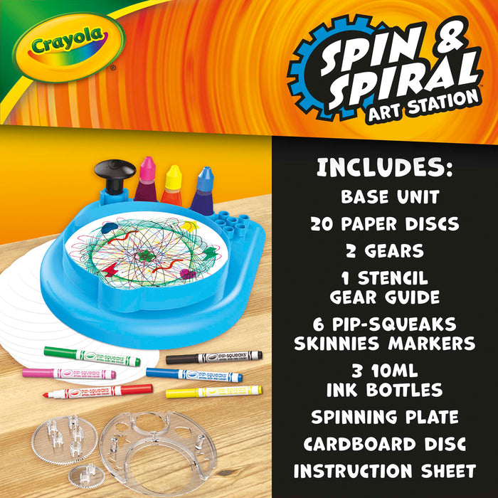 Crayola Spin & Spiral Art Station 2.0 CX1001989