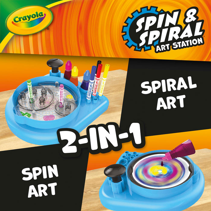 Crayola Spin & Spiral Art Station 2.0 CX1001989