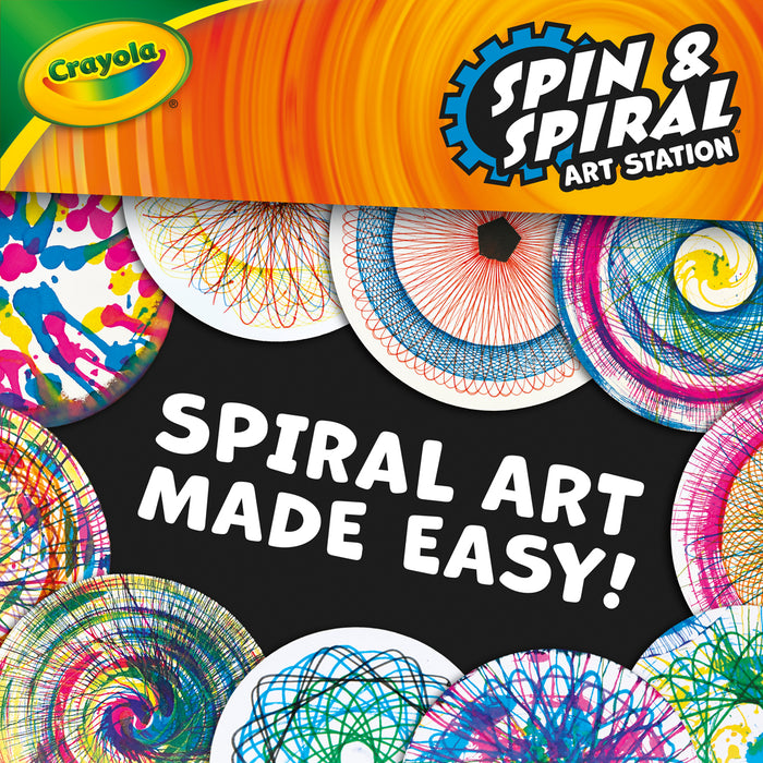 Crayola Spin & Spiral Art Station 2.0 CX1001989