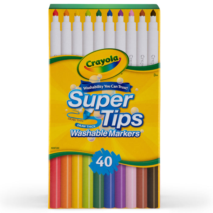 Crayola SuperTips Desk Pack, 40's pack CX1001962