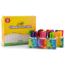 Crayola Supertips Markers Classroom Set, 240 Pieces CX1001957