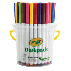 Crayola Supertips Washable Marker Desk Pack, 40 Pieces Tub CX1002101