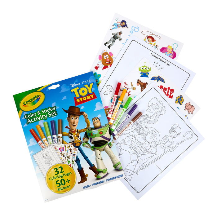 Crayola Toy Story 5 Color & Sticker Activity Set CX1002580