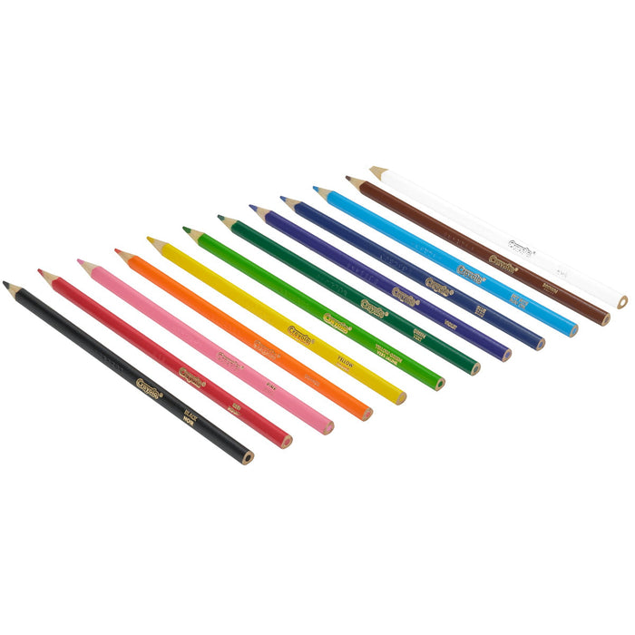 Crayola Triangular Colored Pencil Desk Pack, 48 Pieces Tub CX1002109