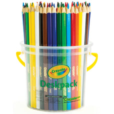 Crayola Triangular Colored Pencil Desk Pack, 48 Pieces Tub CX1002109