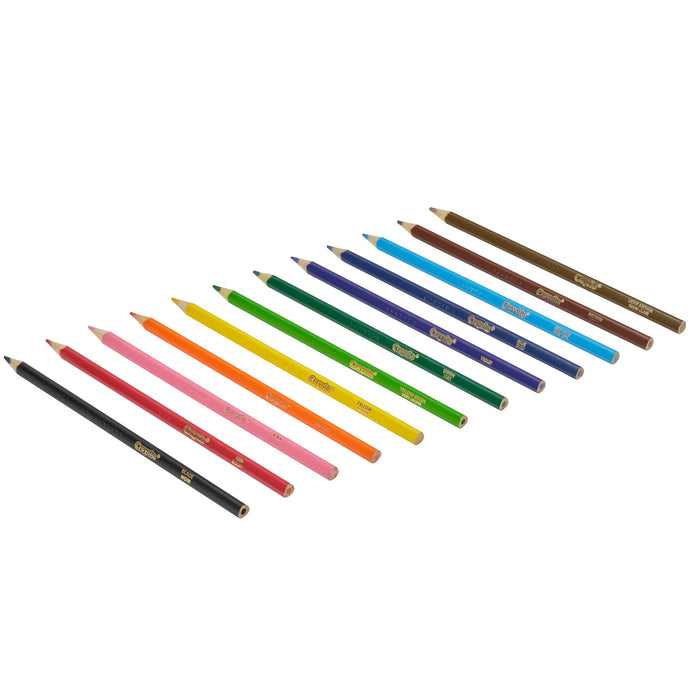 Crayola Triangular Colored Pencils, 12's pack CX1001824