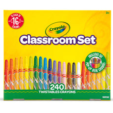 Crayola Twistables Crayons Classroom Set, 240's pack CX1001954