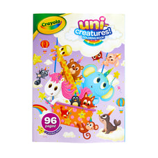 Crayola Uni-Creatures Coloring Book With Stickers, 96 Pages CX1001891