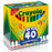 Crayola Washable Broadline Markers: The Big 40, Pack of 40 Markers CX1001835