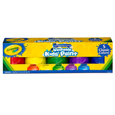 Crayola Washable Kids Paint 5 Pack 59ml CX1001952