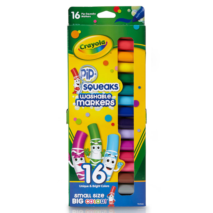 Crayola Washable Pipsqueaks Markers, 16's pack CX1001830