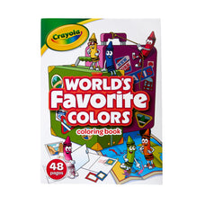 Crayola World’s Favorite Colours Colouring & Activity Book – 48 Pages CX1002573