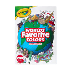 Crayola World’s Favorite Colours Colouring Book – 288 Pages CX1002574