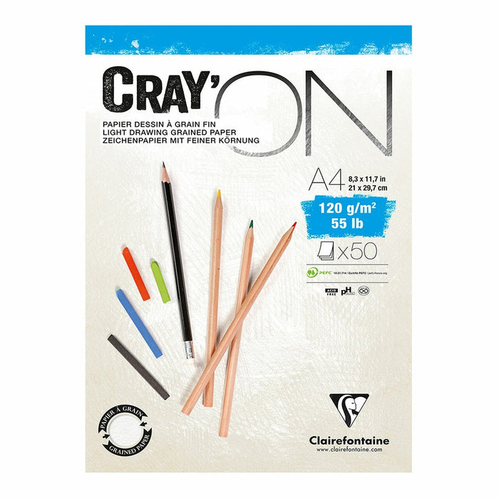 CrayON Pad A4 120g 50 sheets FPC975020C