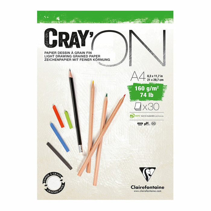 CrayON Pad A4 160g 30 sheets FPC975027C
