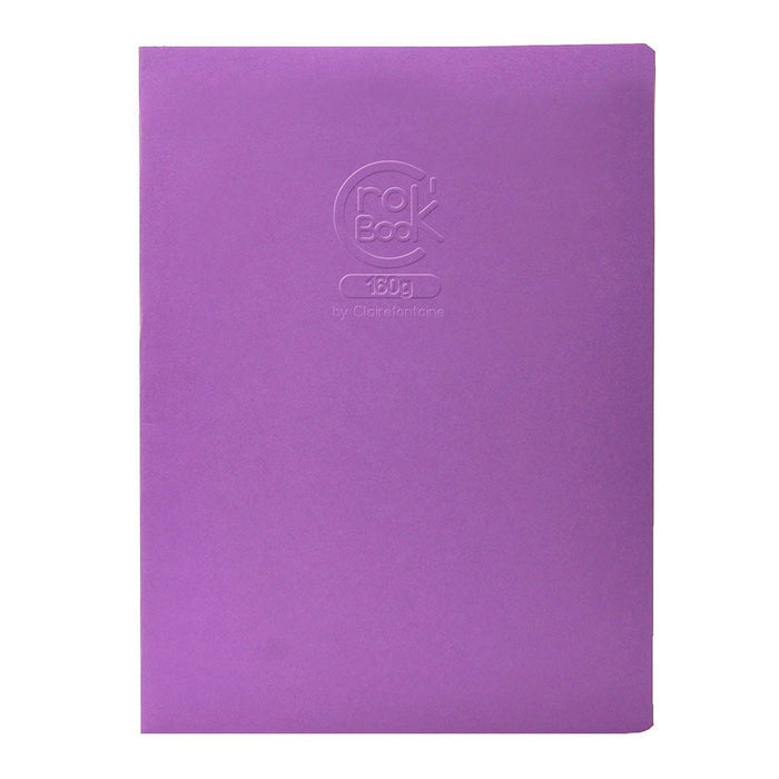 CrokBook Notebook White 17x22cm 160g Assorted FPC60338C