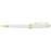 Cross Bailey Light Polished White Resin and Gold Tone Ballpoint Pen CX1000860