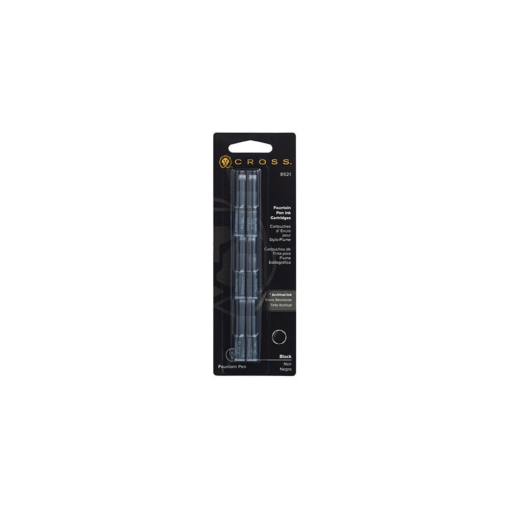 Cross Black Fountain Pen Ink Cartridge, Pack of 6 | Newest Products ...
