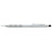 Cross Classic Century Satin Chrome with Polished Chrome Trim Ballpoint Pen, Medium Nib, Black Ink CX1001475