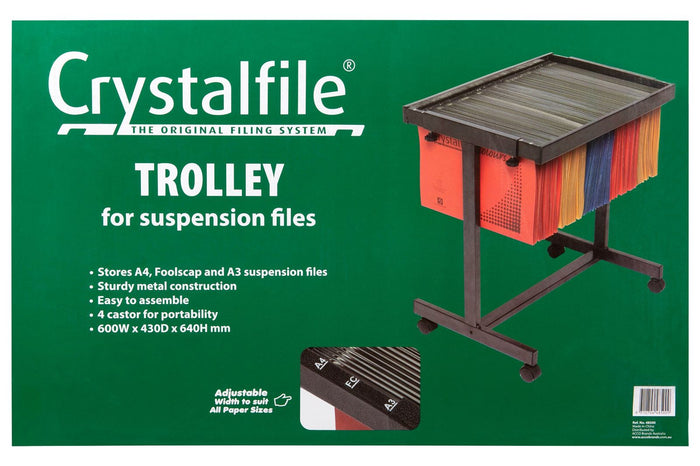 Crystalfile Suspension File Trolley AO48500