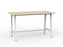 Cubit Bar Leaner Table 1600mm x 800mm - White Frame (Choice of Worktop Colours) Nordic Maple KG_NCBBARL168_W_NM