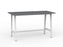 Cubit Bar Leaner Table 1600mm x 800mm - White Frame (Choice of Worktop Colours) Silver KG_NCBBARL168_W_S