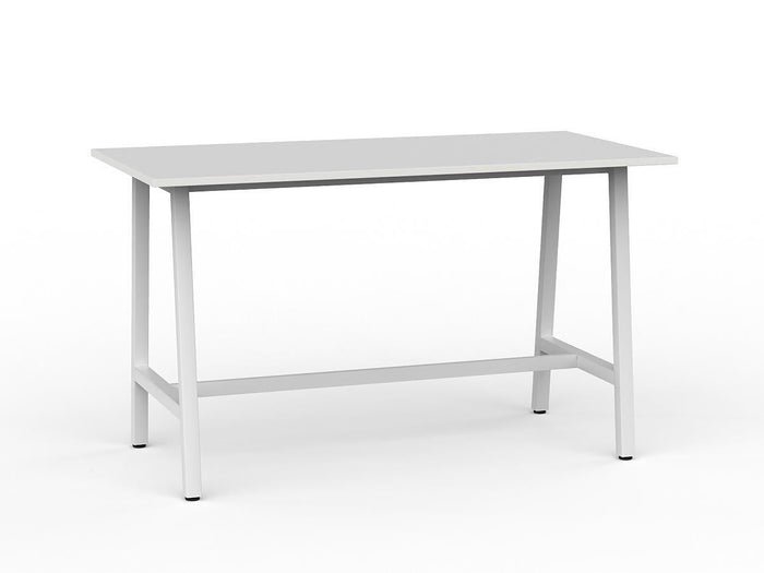 Cubit Bar Leaner Table 1800mm x 900mm - White Frame (Choice of Worktop Colours) White KG_NCBBARL189_W_W