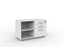 Cubit Caddy with Right or Left Hand Drawer Configuration, 2 Drawers plus File Storage, White