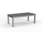 Cubit Coffee Table 1200mm x 600mm - Silver Frame (Choice of Worktop Colours) Silver KG_NCBCFT12_S