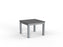Cubit Coffee Table 600mm x 600mm - Silver Frame (Choice of Worktop Colours) Silver KG_NCBCFT6_S